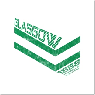 Football Is Everything - Glasgow Celtic FC 80s Retro Posters and Art